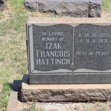 HATTINGH Izak Francois 1899-1971