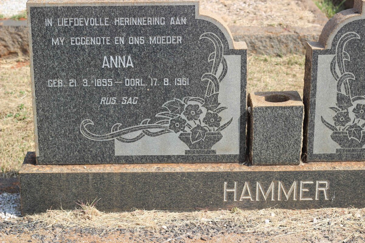 HAMMER Anna 1895-1961