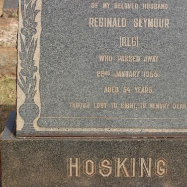 HOSKING Reginald Seymour -1955