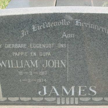 JAMES William John 1917-1974