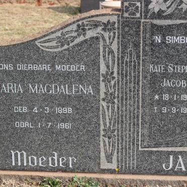 JACOBS Maria Magdalena 1898-1961 :: JACOBS Kate Stephens 1920-1972