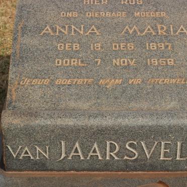 JAARSVELDT Anna Maria, van 1897-1956