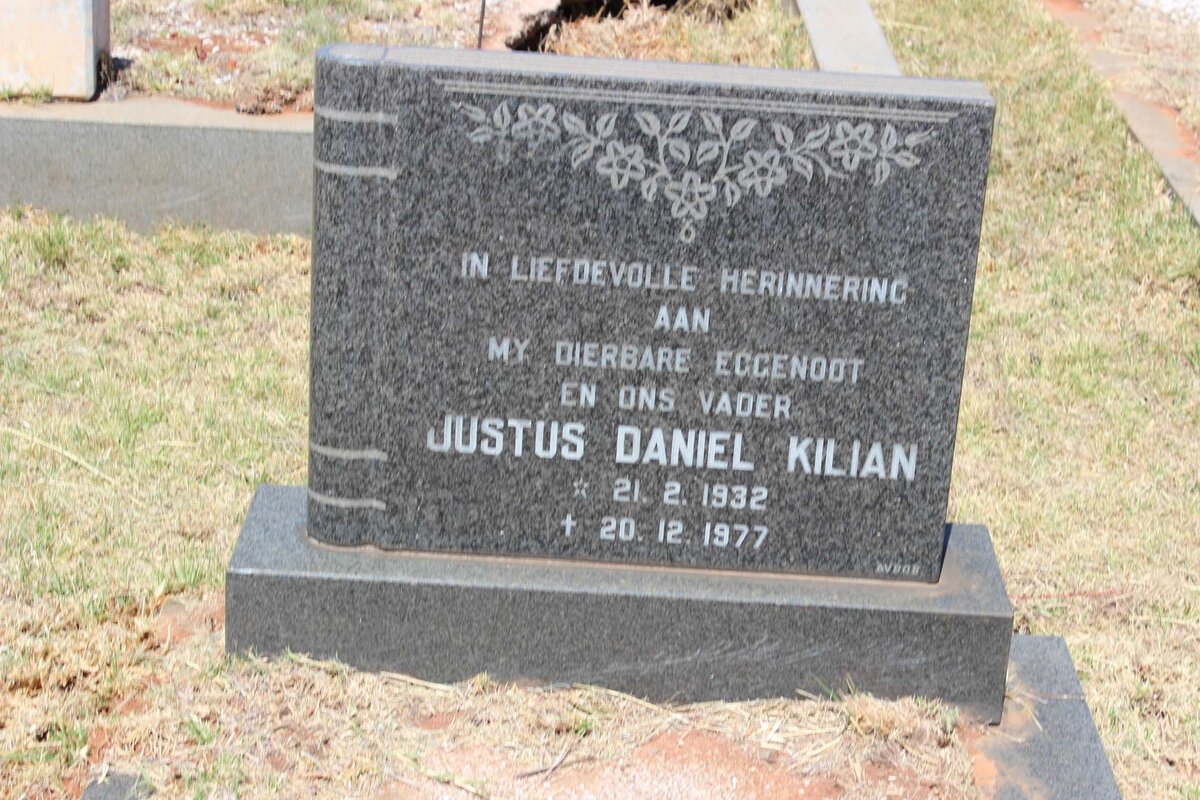 KILIAN Justus Daniel 1932-1977