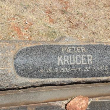 KRUGER Pieter 1903-1978