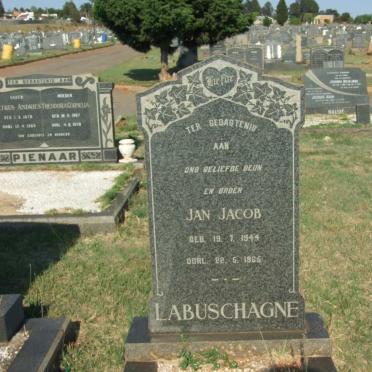 LABUSCHAGNE Jan Jacob 1944-1965