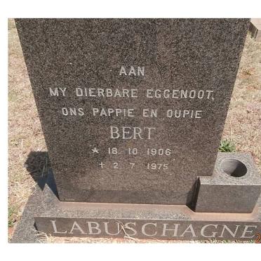 LABUSCHAGNE Bert 1906-1975