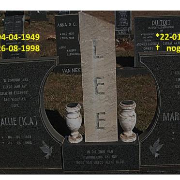 LEE K.A. 1949-1998 &amp; M.M. 1949-