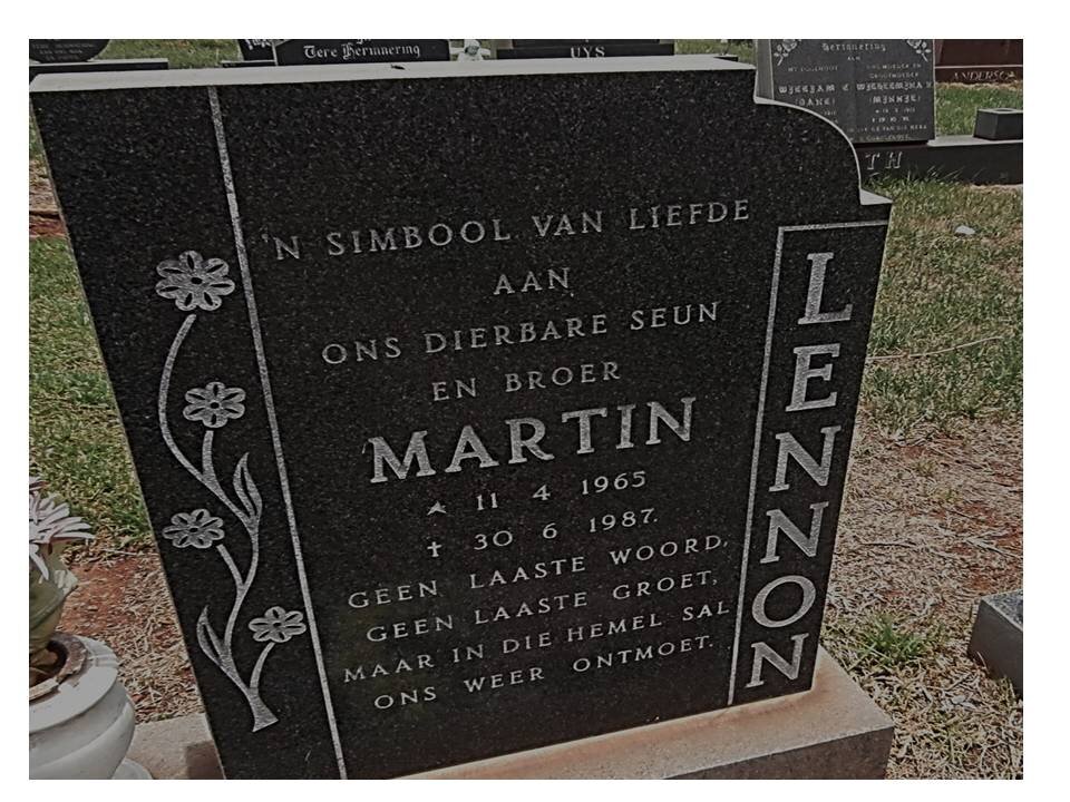 LENNON Martin 1965-1987