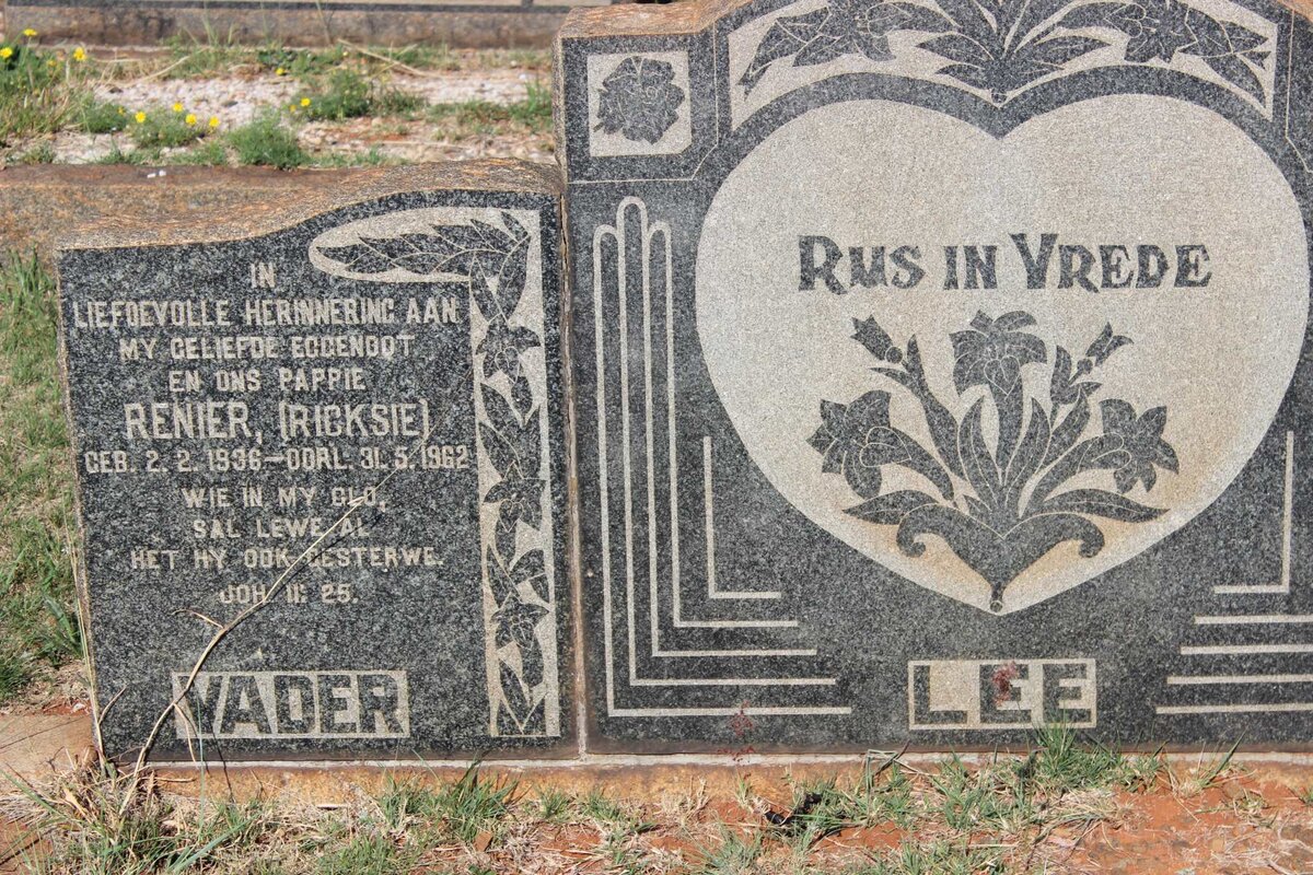 LEE Renier 1936-1962