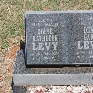LEVY Diane Kathleen 1962-1969 :: LEVY Dean Gary 1970-1972