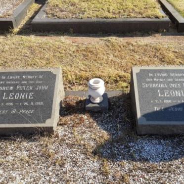 LEONIE Andrew Peter John 1896-1968 &amp; Spencina DRAKE