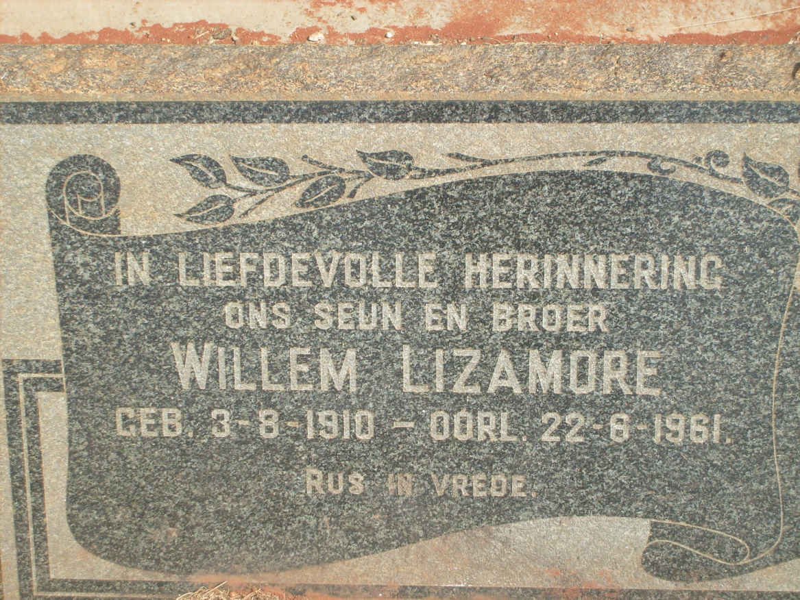 LIZAMORE Willem 1910-1961