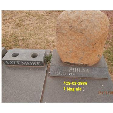 LIZEMORE Philna 1936-