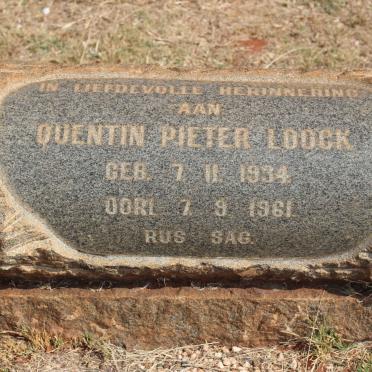 LOOCK Quentin Pieter 1934-1961