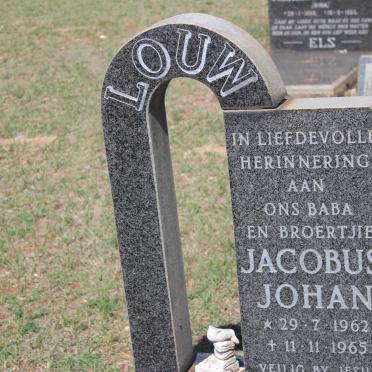 LOUW Jacobus Johan 1962-1965