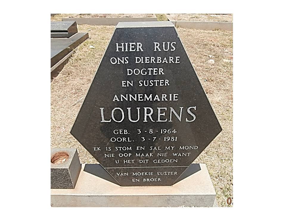 LOURENS Annemarie 1964-1981