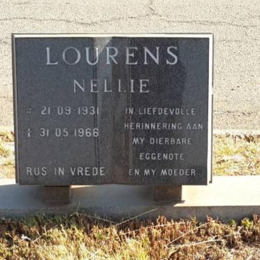 LOURENS Nellie 1931-1966
