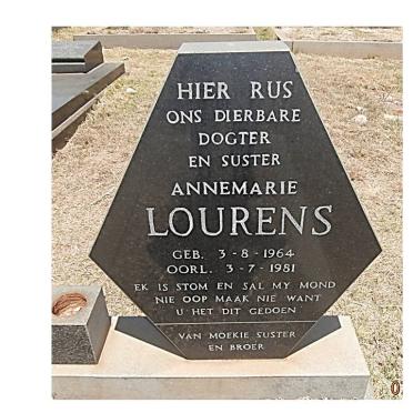 LOURENS Annemarie 1964-1981