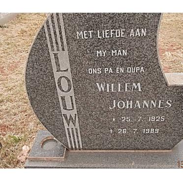 LOUW Willem Johannes 1925-1989