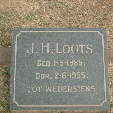 LOOTS J.H. 1885-1955