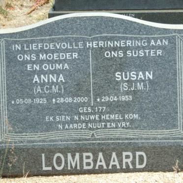 LOMBAARD A.C.M. 1925-2000 :: LOMBAARD S.J.M. 1953-