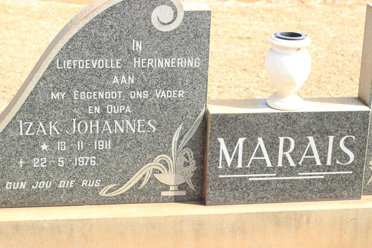 MARAIS Izak Johannes 1911-1976