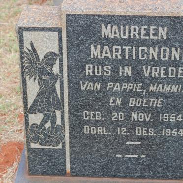 MARTIGNONE Maureen 1954-1954