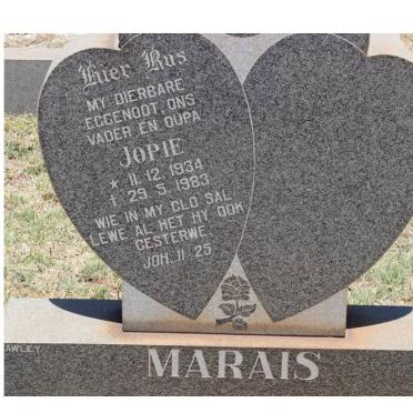 MARAIS Jopie 1934-1983