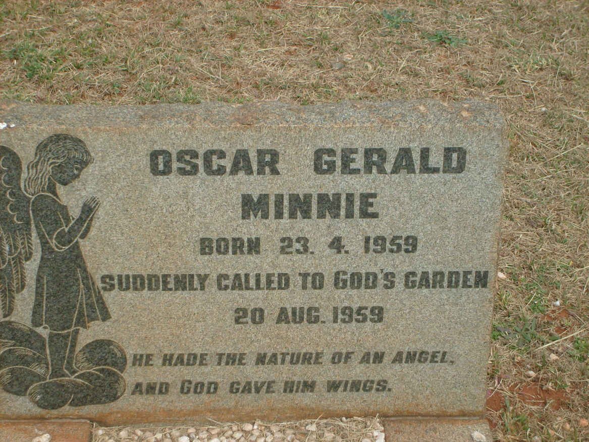 MINNIE Oscar Gerald 1959-1959