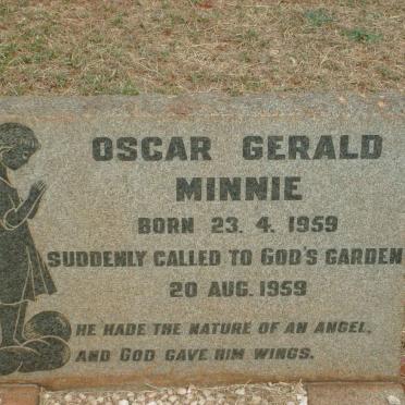 MINNIE Oscar Gerald 1959-1959