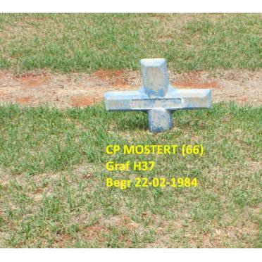 MOSTERT C.P. -1984
