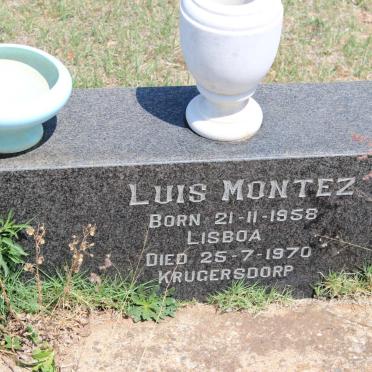 MONTEZ Antonio 1928-1970 :: MONTEZ Luis 1958-1970