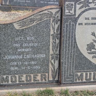 MULDER Cornelius Machiel 1907-1957 &amp; Johanna Catharina 1913-1995 