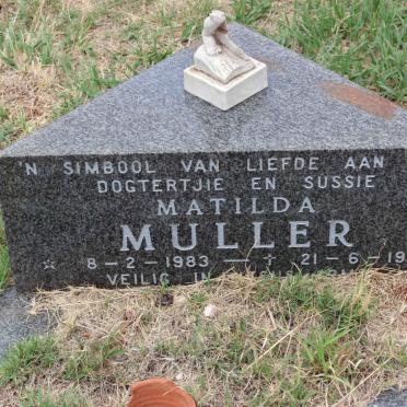 MULLER Matilda 1983-1983