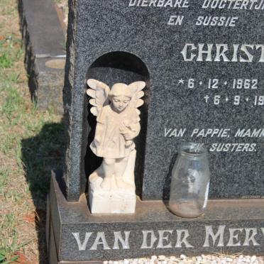 MERWE Christa, van der 1962-1963