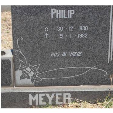 MEYER Philip 1930-1982