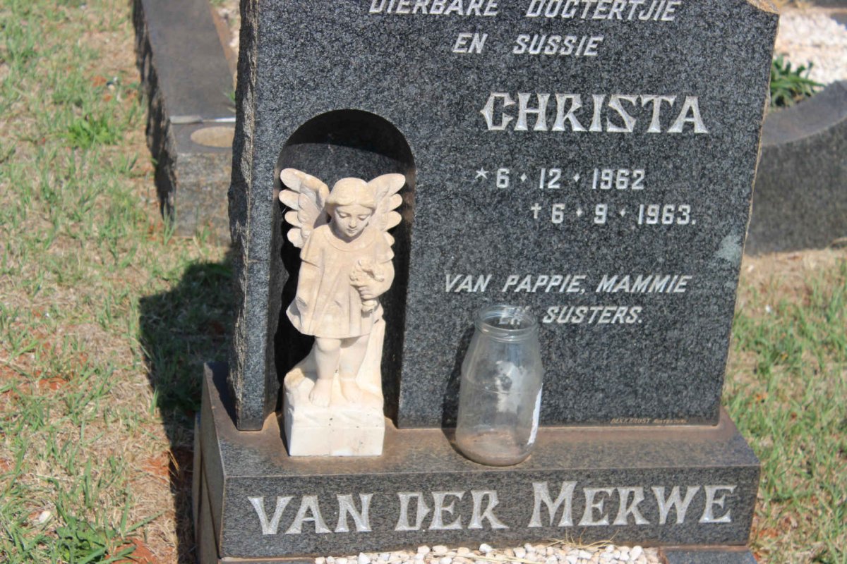 MERWE Christa, van der 1962-1963