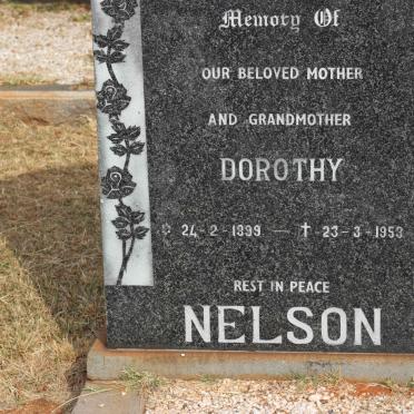 NELSON Dorothy 1899-1953