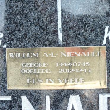 NIENABER Willem A.L. 1942-2012