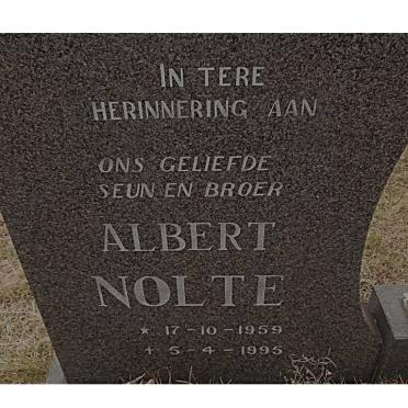 NOLTE Albert 1959-1995