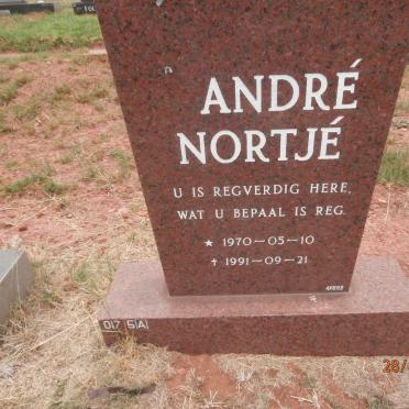 NORTJÉ André 1970-1991