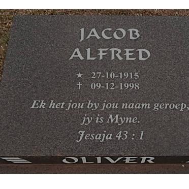 OLIVER Jacob Alfred 1915-1998