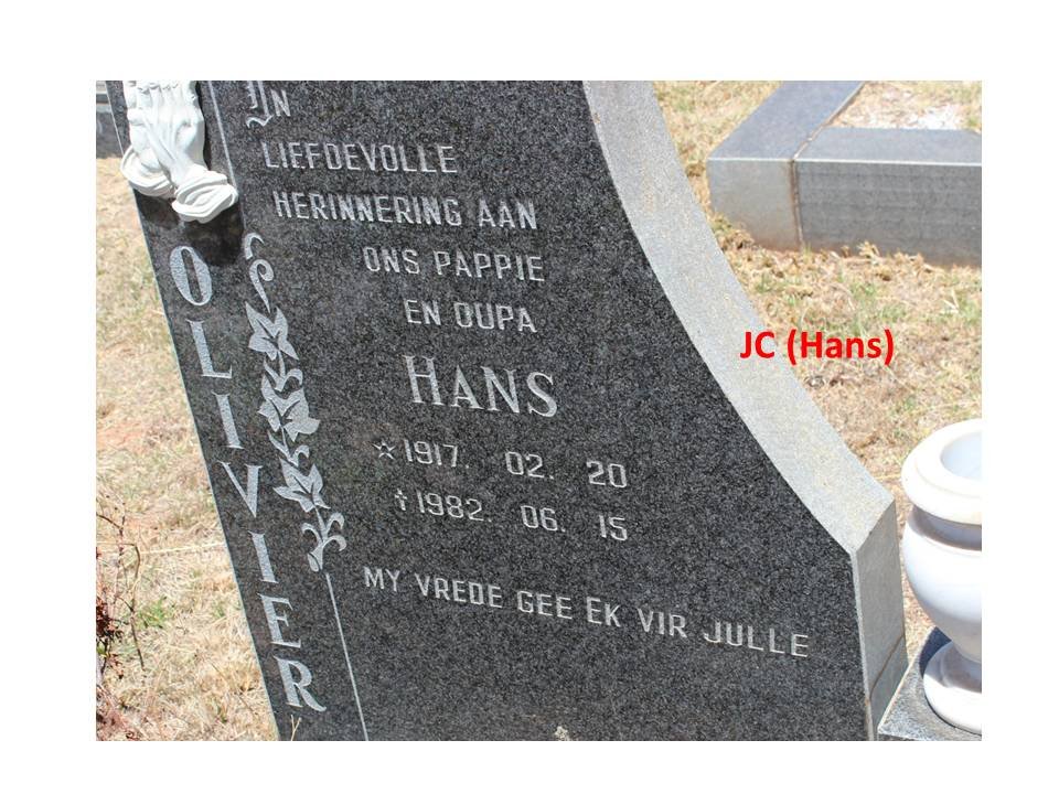 OLIVIER Hans 1917-1982