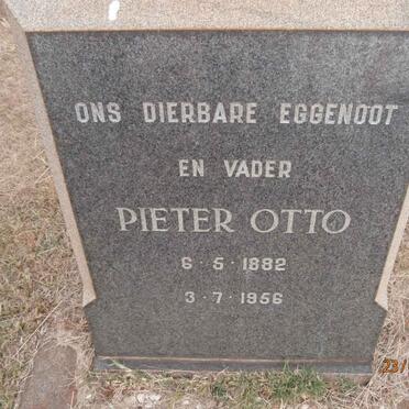 OTTO Pieter 1882-1956