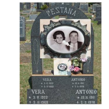 PESTANA Antonio 1911-1978 &amp; Vera 1922-1968