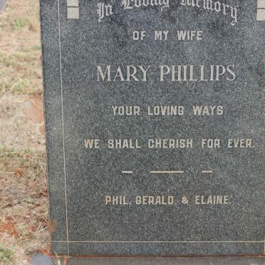 PHILLIPS Mary