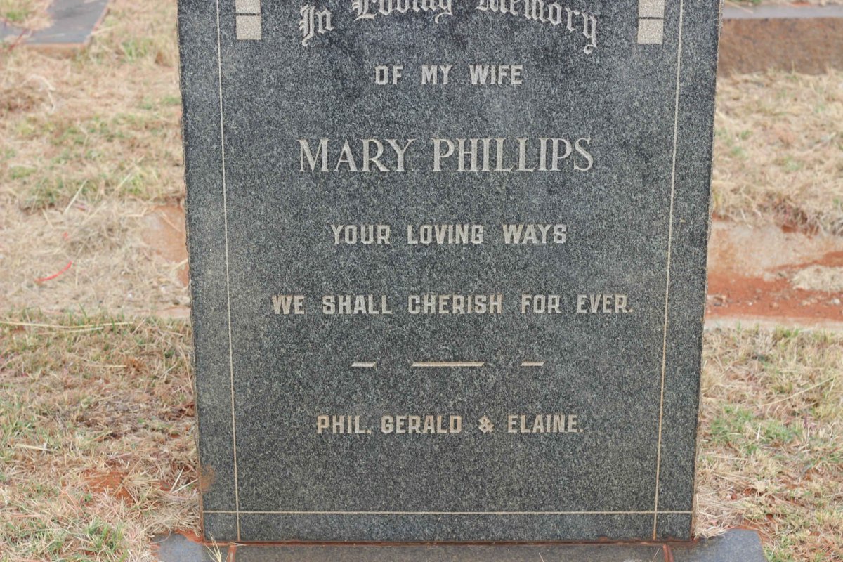 PHILLIPS Mary