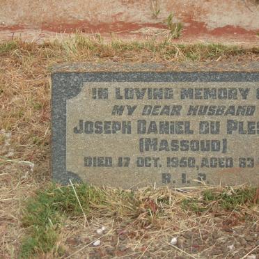 PLESSIS Joseph Daniel, du -1950