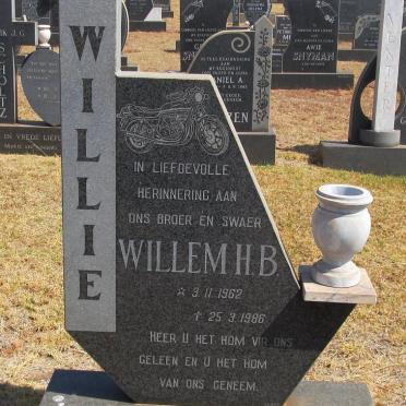 PRINSLOO Willem H.B. 1962-1986