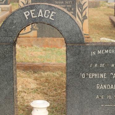 RANDALL Josephine Catherine